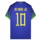 Seconda Maglia Brasile Mondiali 2022 Neymar JR 10